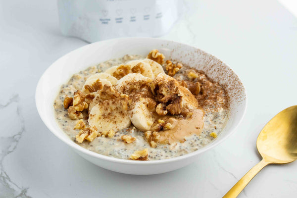 Banana Bread Overnight Oats